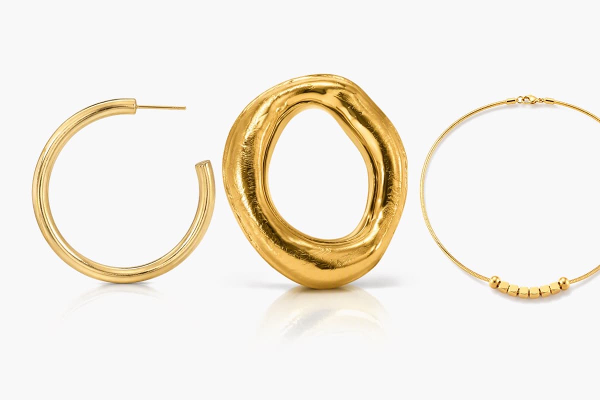 Minimalist Smooth Hoop Earrings