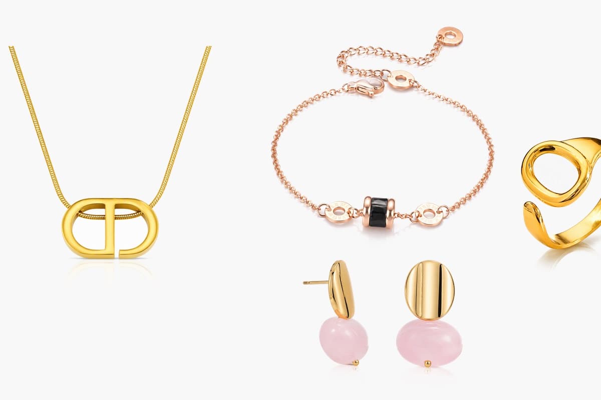Oval Drop Earrings
