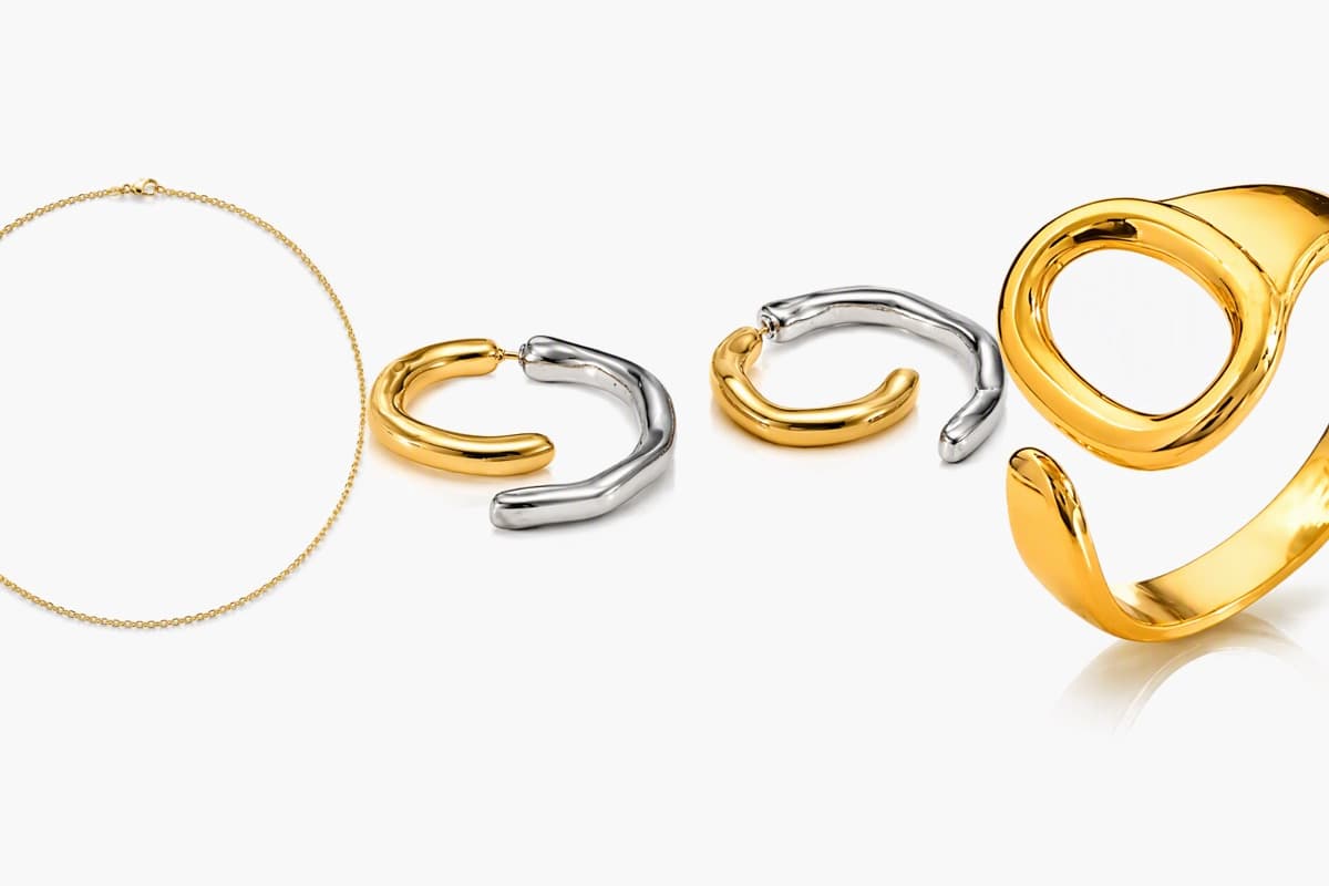 Minimalist Oval Open Ring