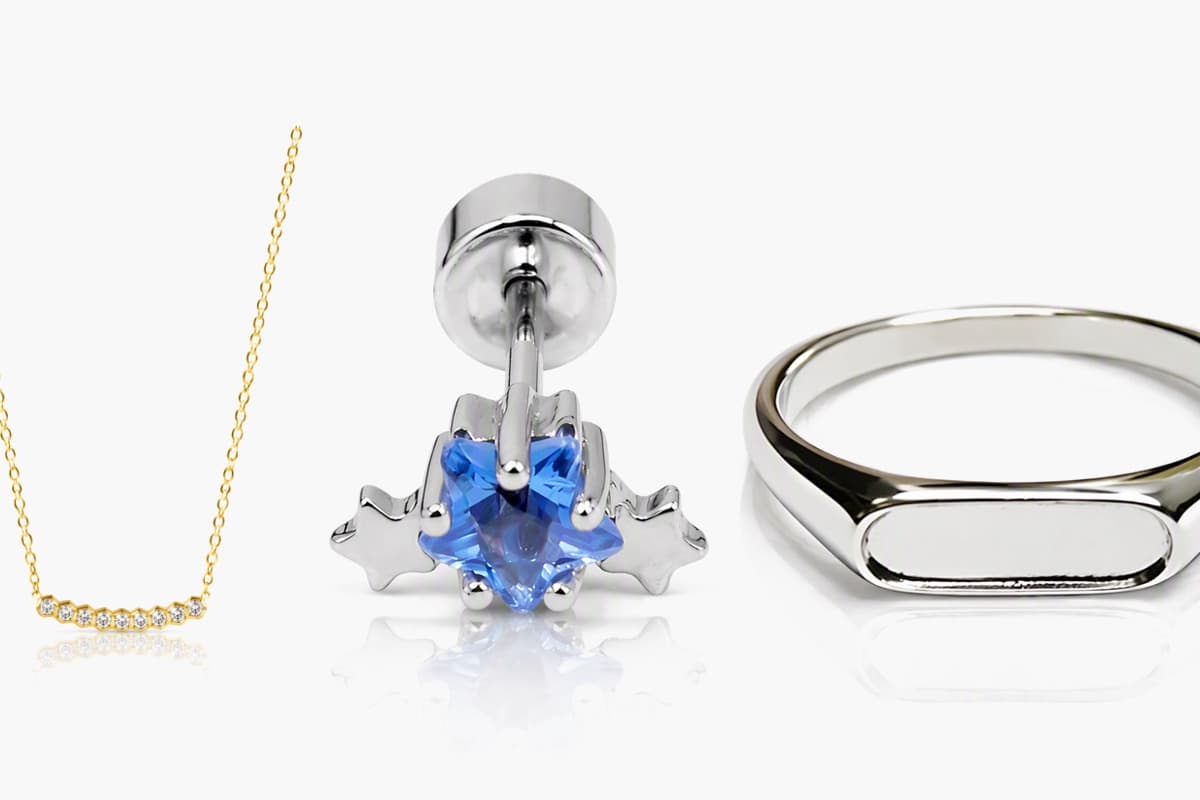 Geometric Stud Earrings