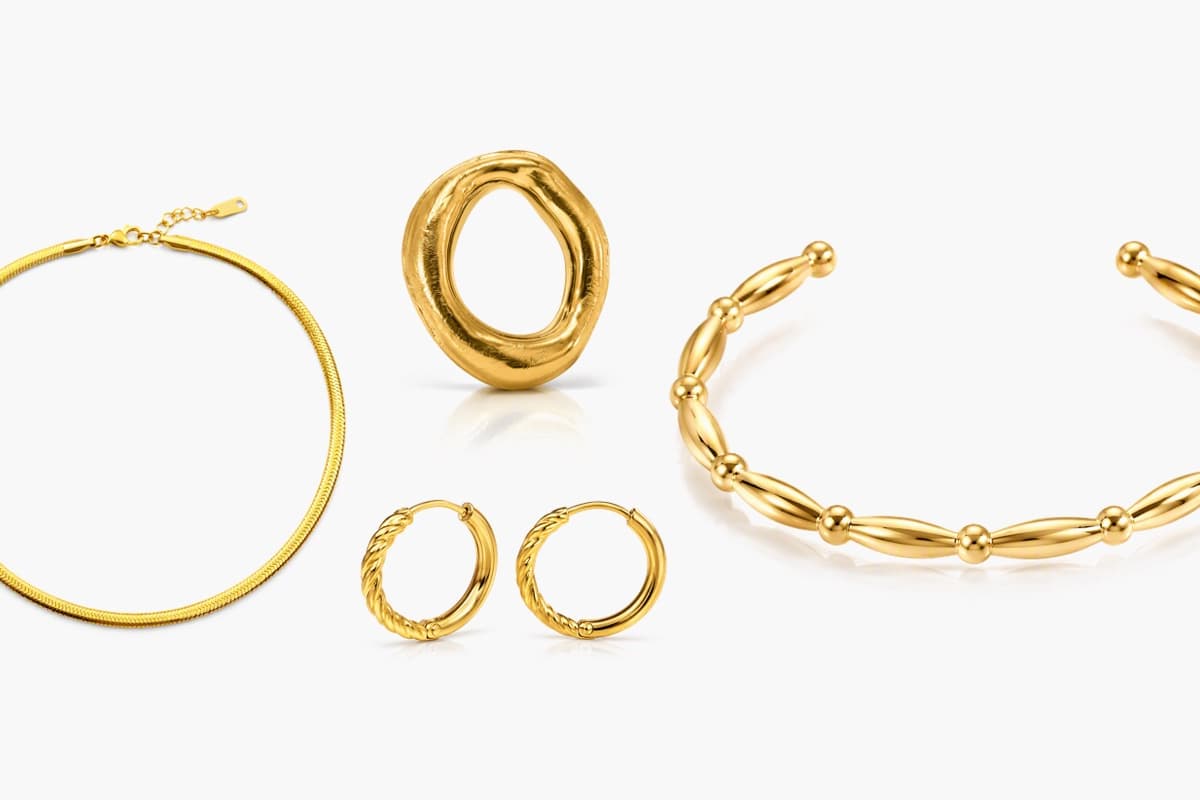 Twisted Band Hoop Earrings