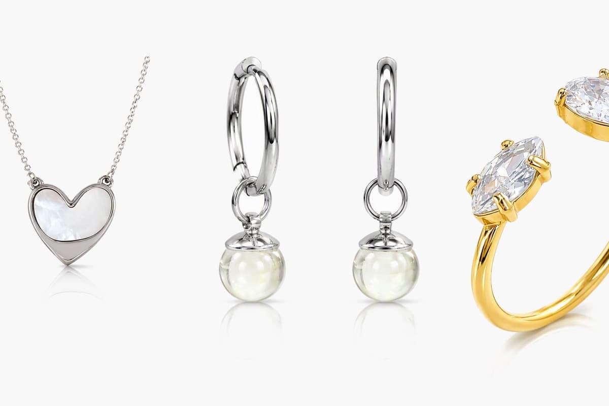 Dainty Round Bead Drop Earrings
