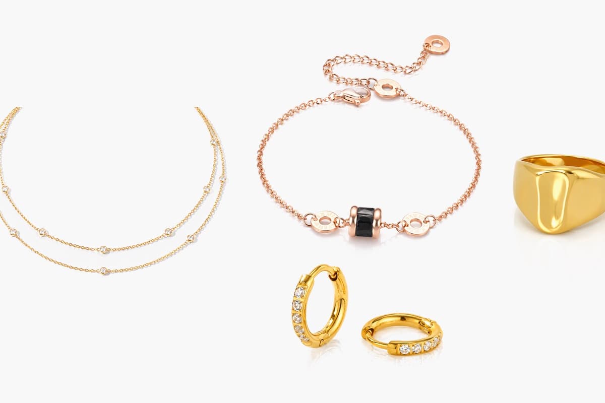 Dainty Double Layer Chain Necklace