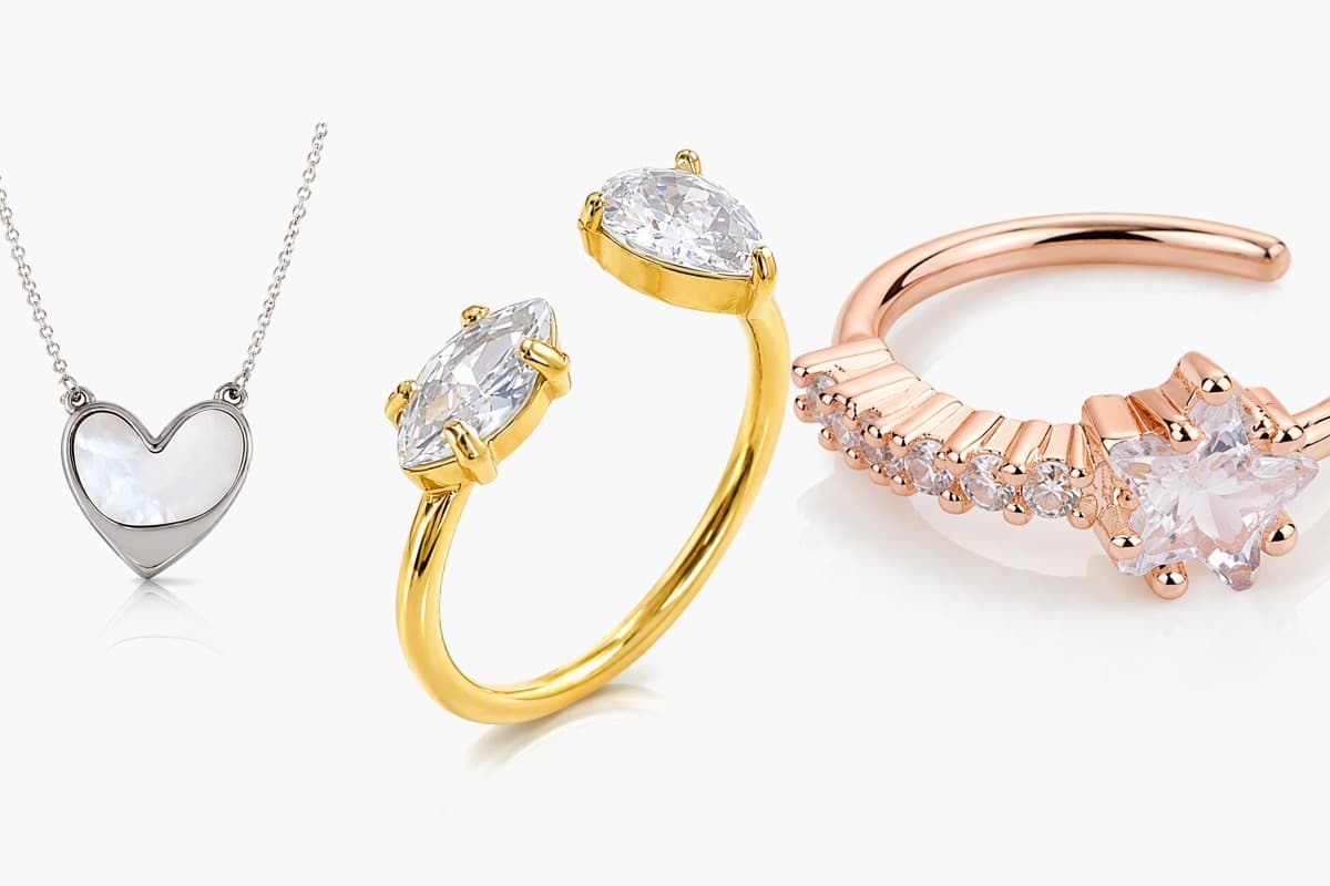 Dainty Heart Open Cuff Earring