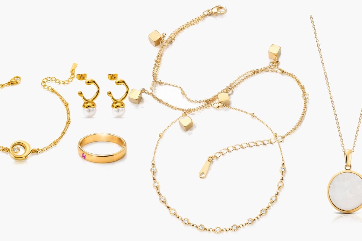 Dainty Multi-Stone Station Necklace