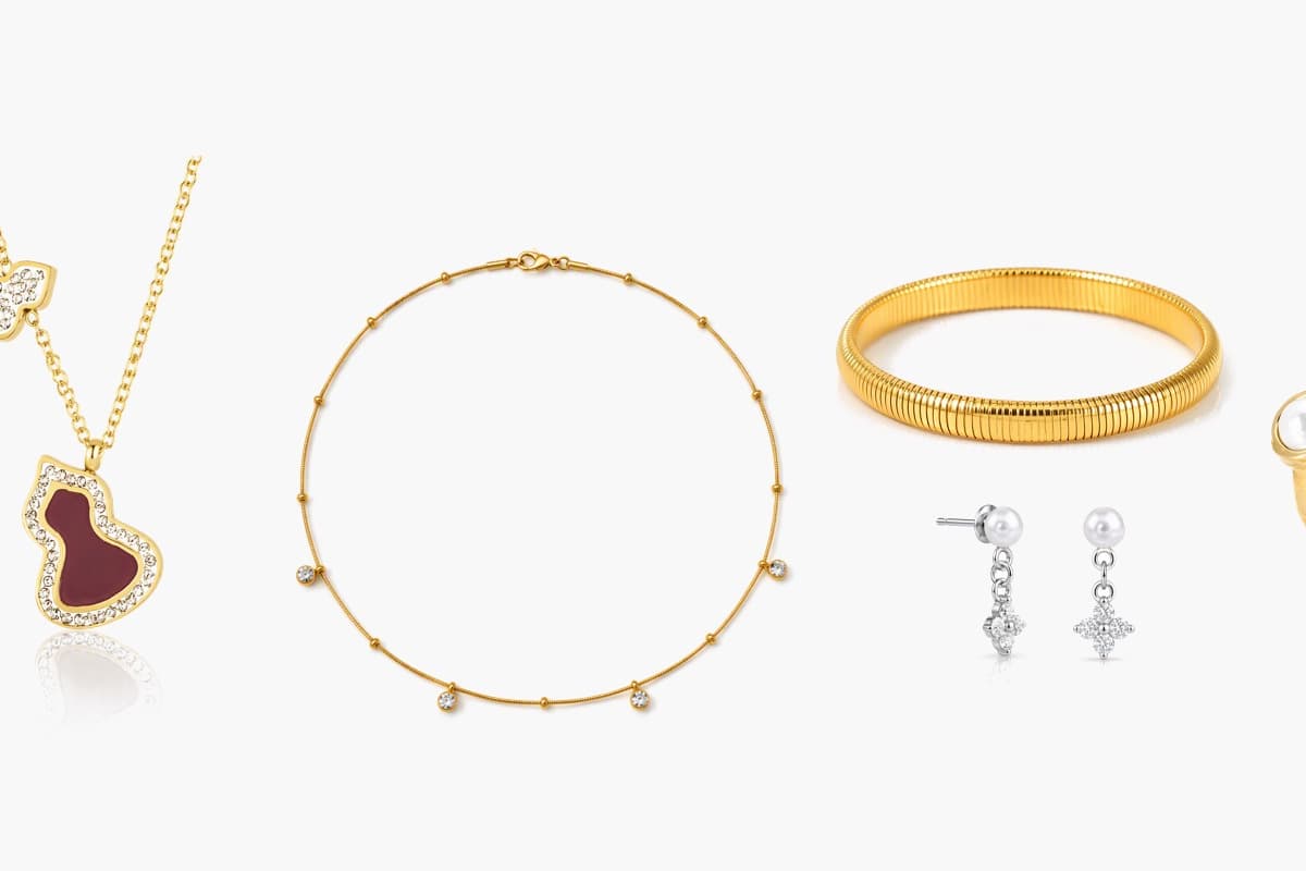 Dainty Gourd Pendant Necklace