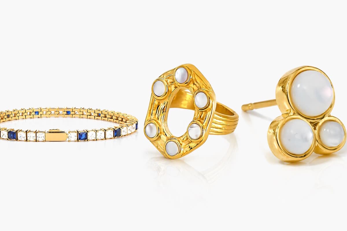 Chunky Hexagonal Open Ring