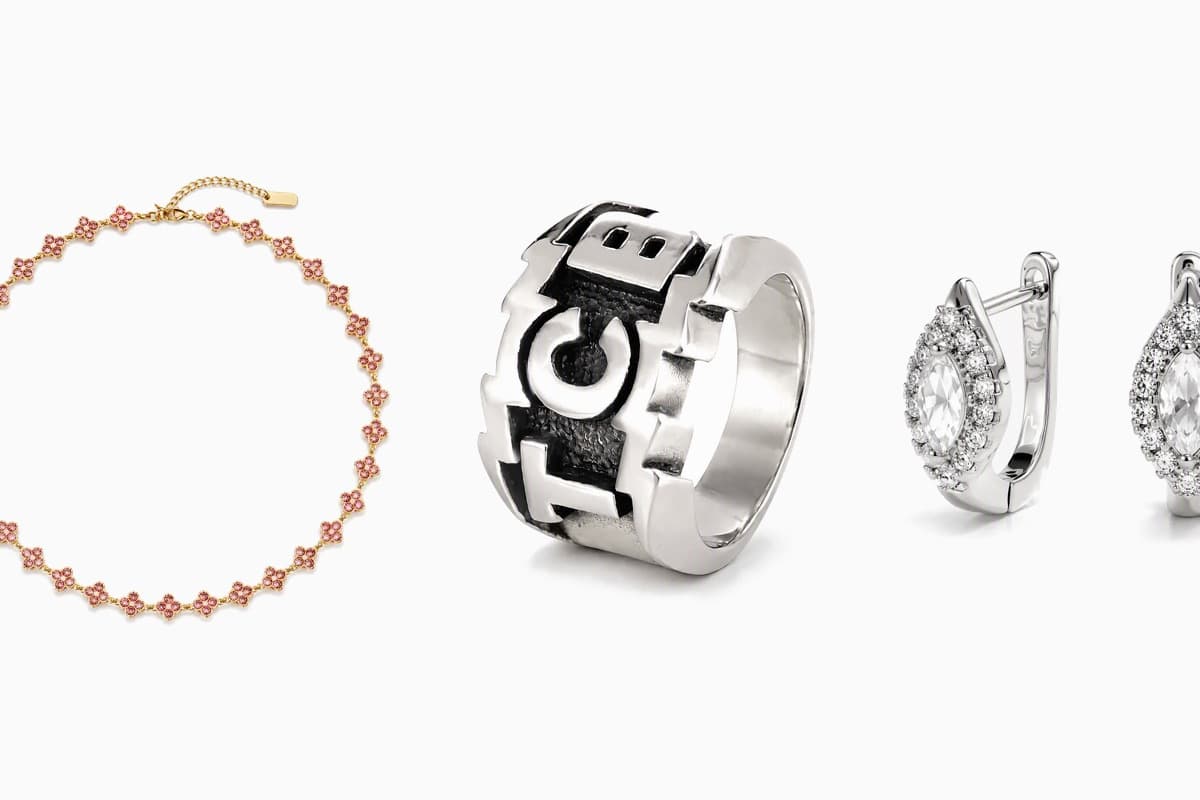Dainty Teardrop Halo Huggie Earrings