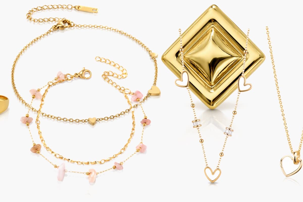 Dainty Open Heart Pendant Necklace