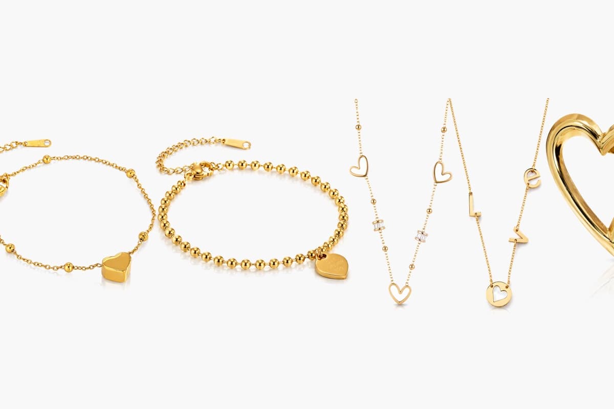 Minimalist Love Letter Chain Necklace