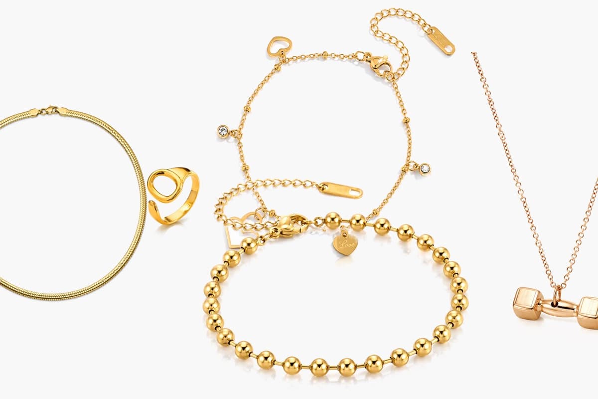 Dainty Bead Chain Bracelet