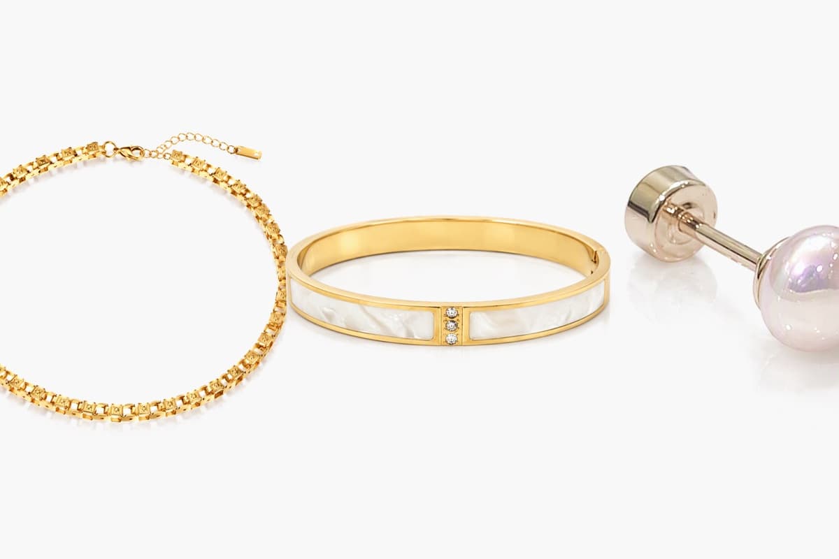 Square Link Chain Bracelet