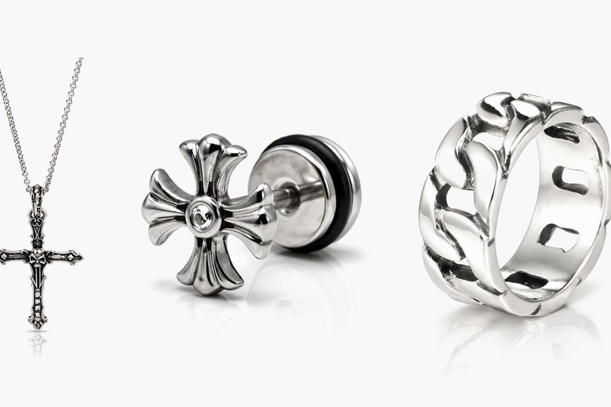 Cross Stud Earrings