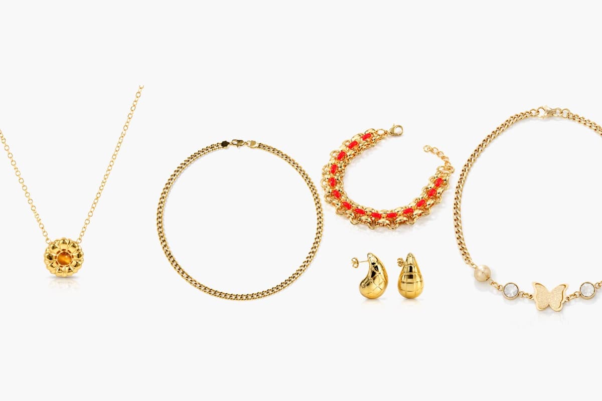 Enamel Link Chain Bracelet