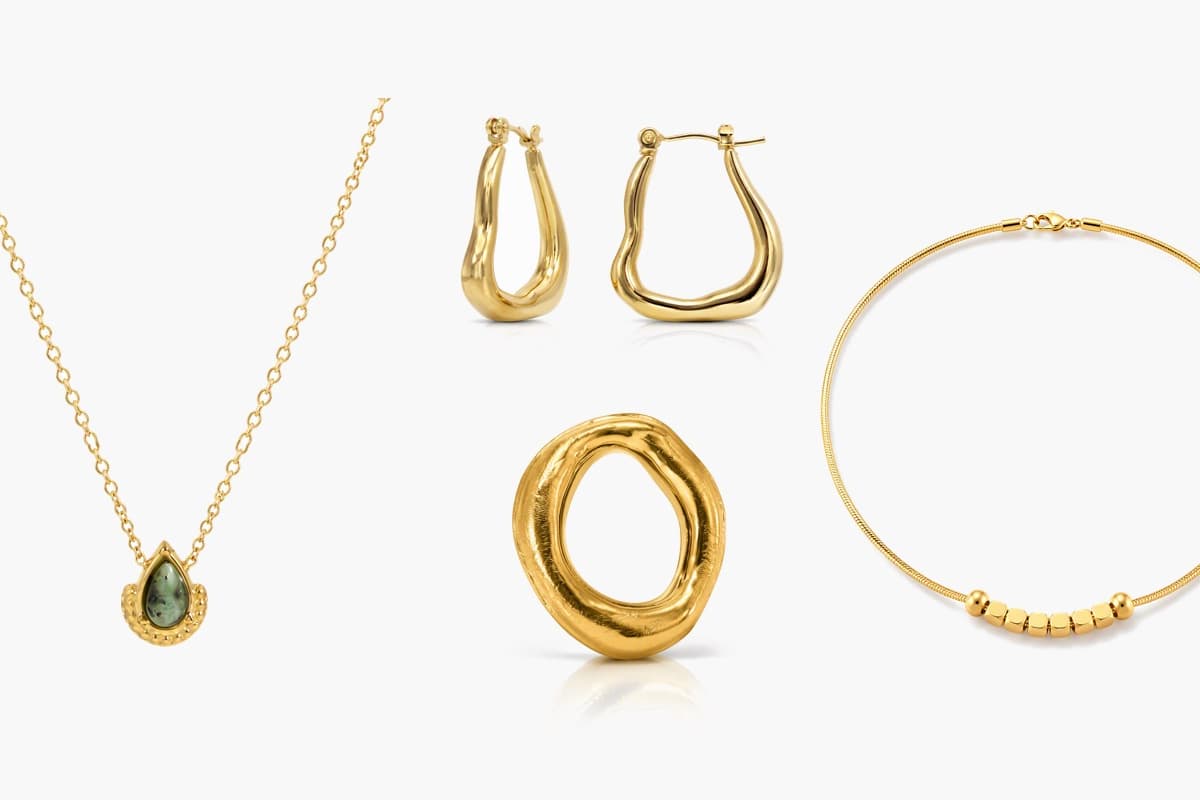 Geometric Hoop Earrings