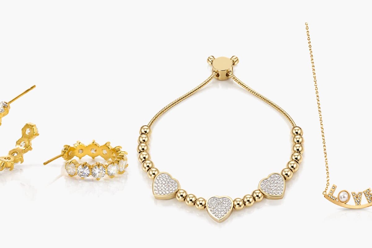 Dainty Stone Huggie Earrings