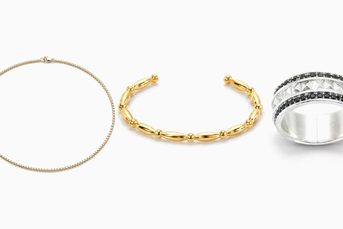 Dainty Box Chain Necklace