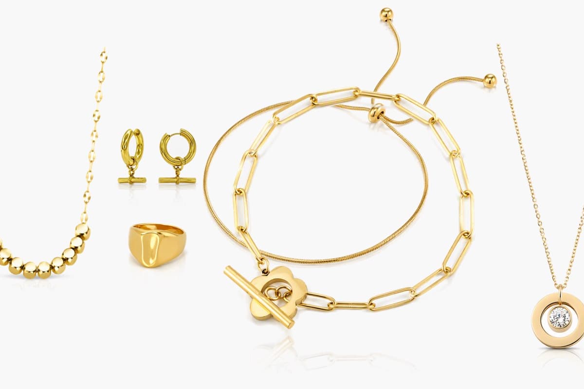 Minimalist Circle And Bar Drop Earrings
