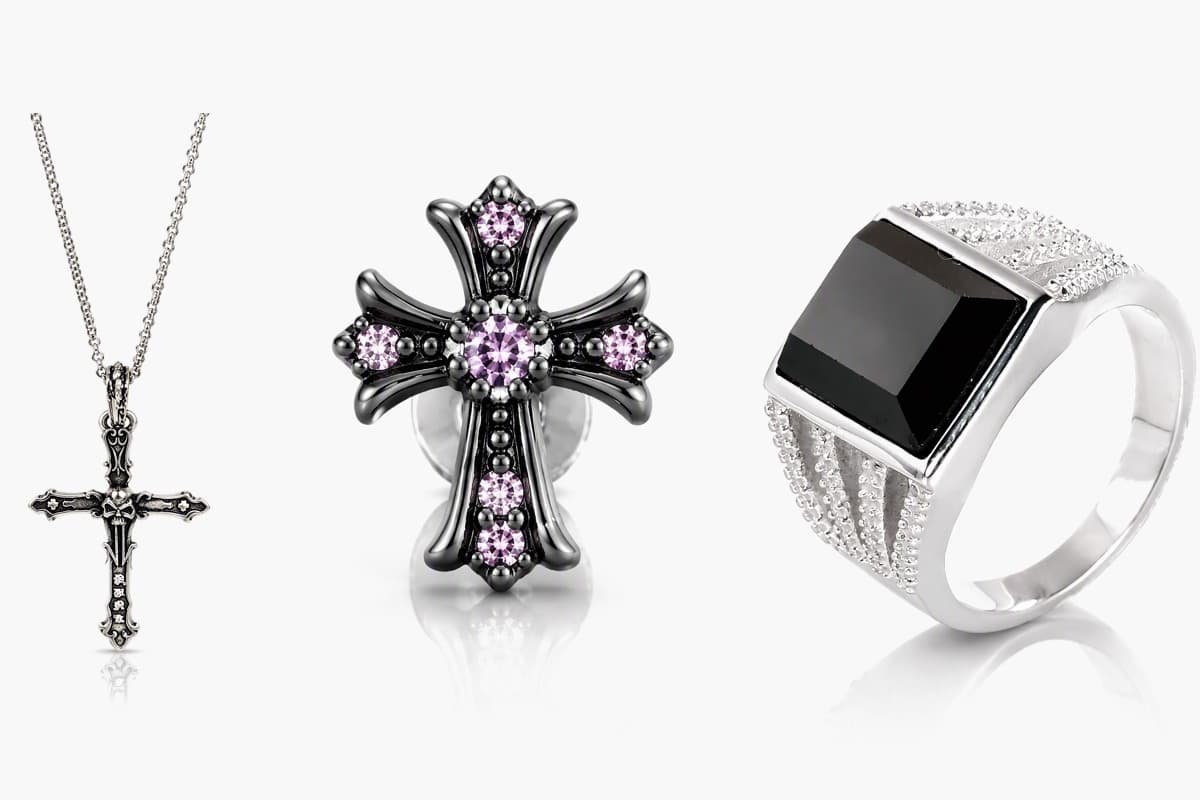 Cross Stud Earrings