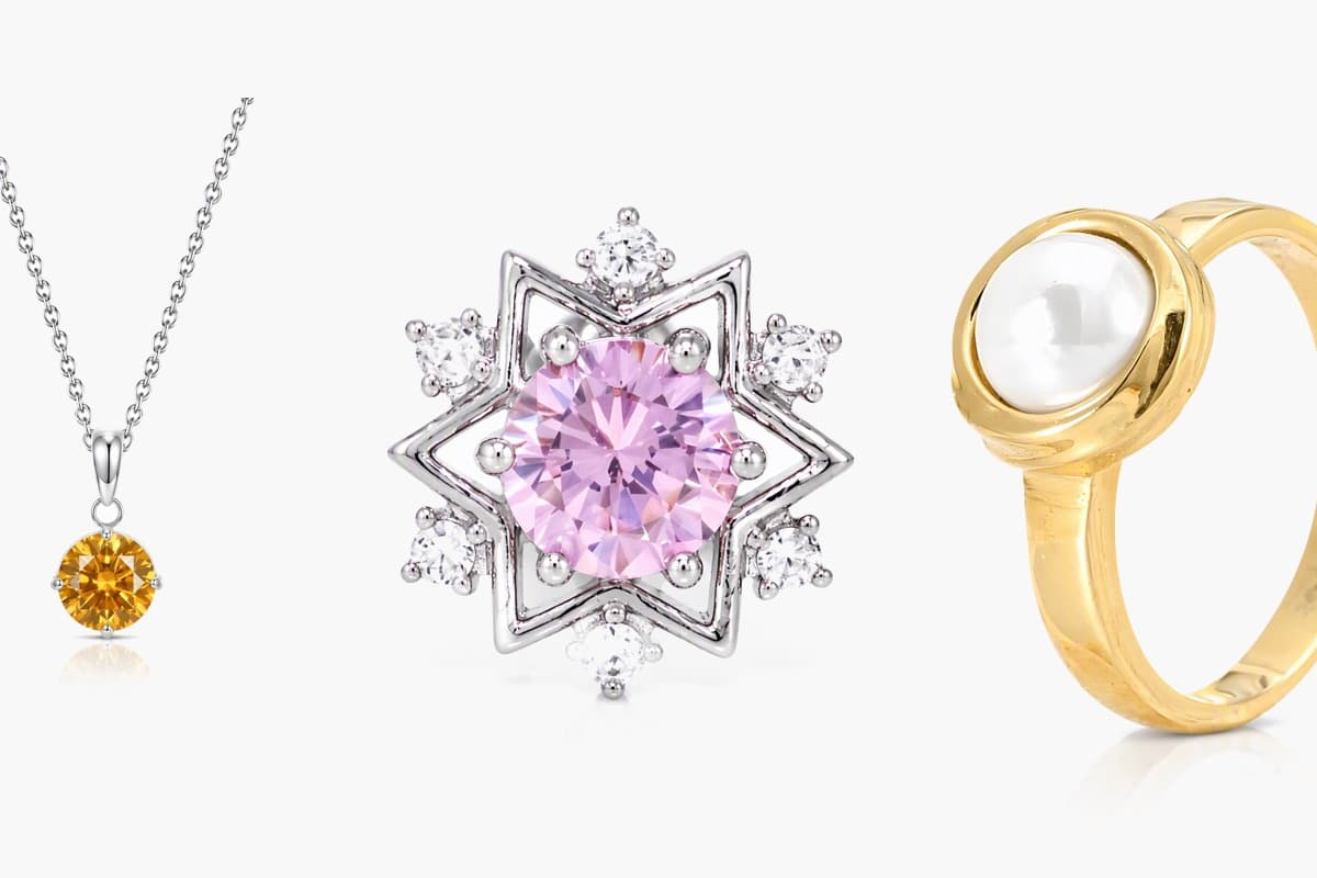 Dainty Star Halo Stud Earrings
