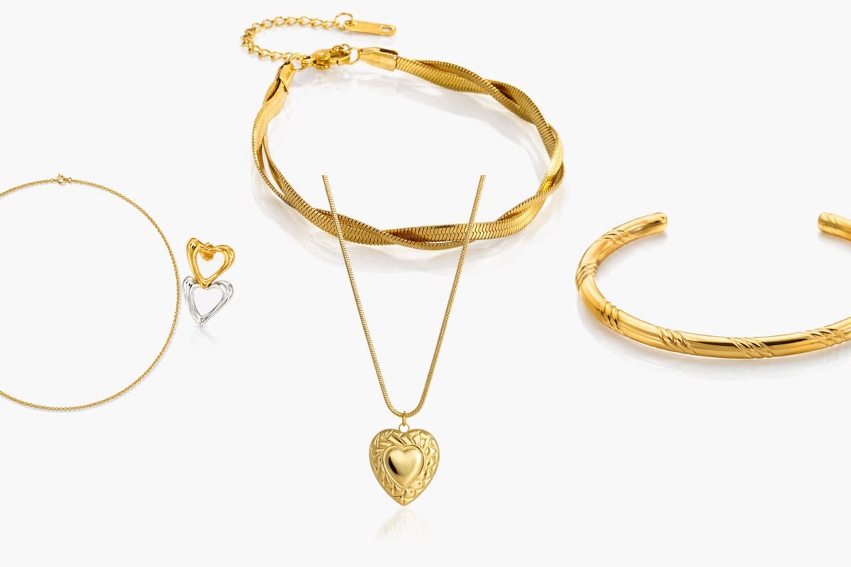 Woven Heart Pendant Necklace