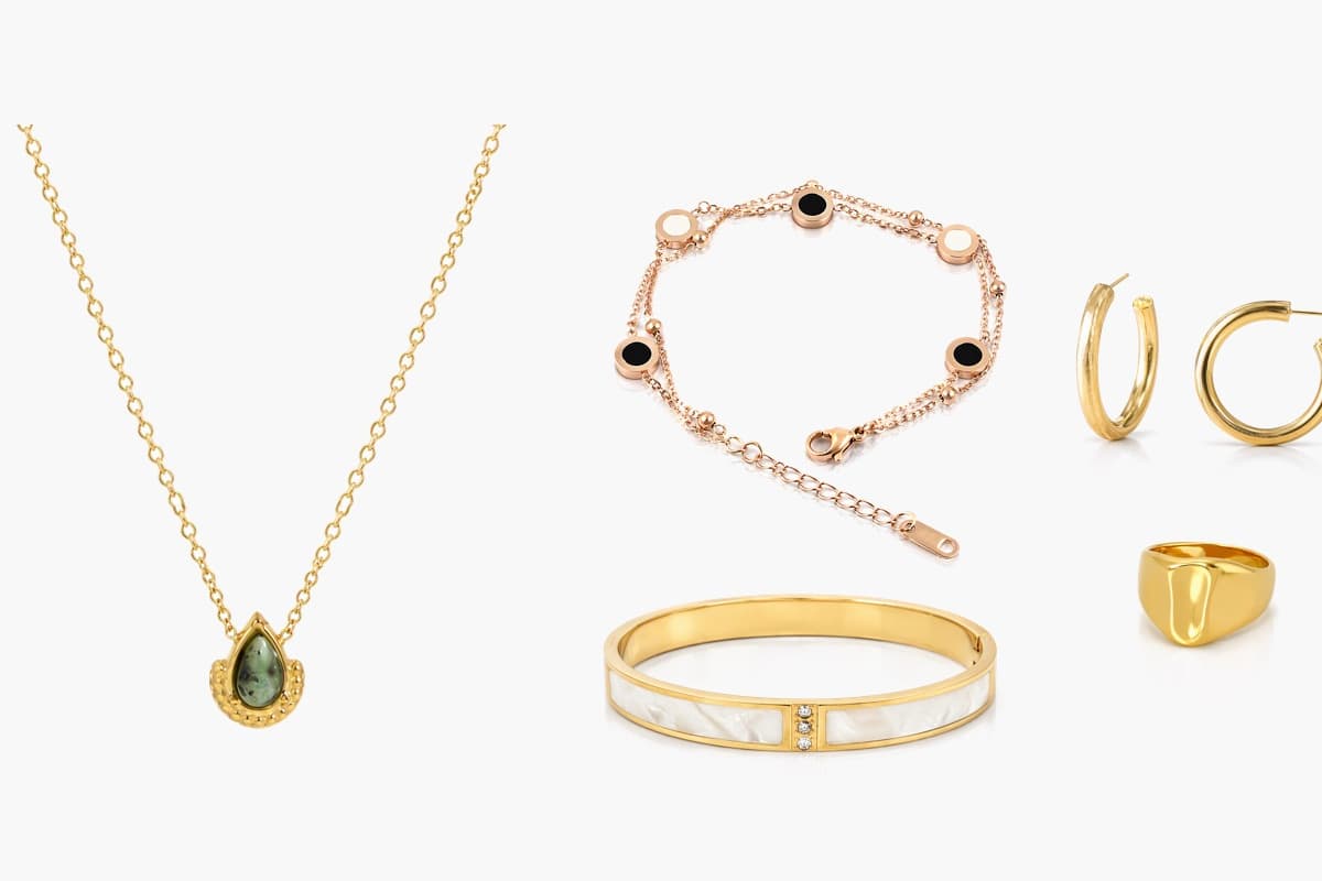 Elegant Inlaid Open Cuff Bangle