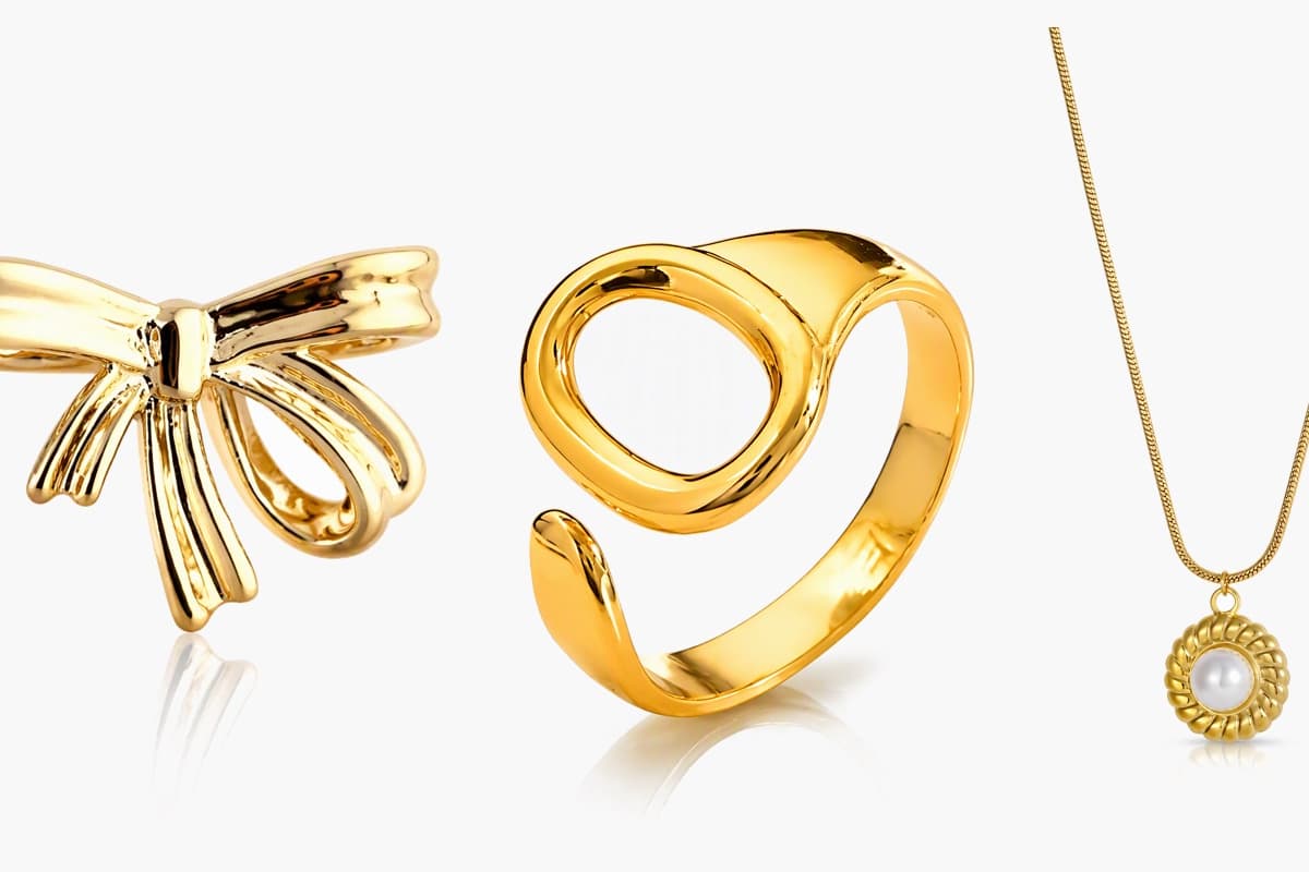 Dainty Bow Knot Stud Earrings