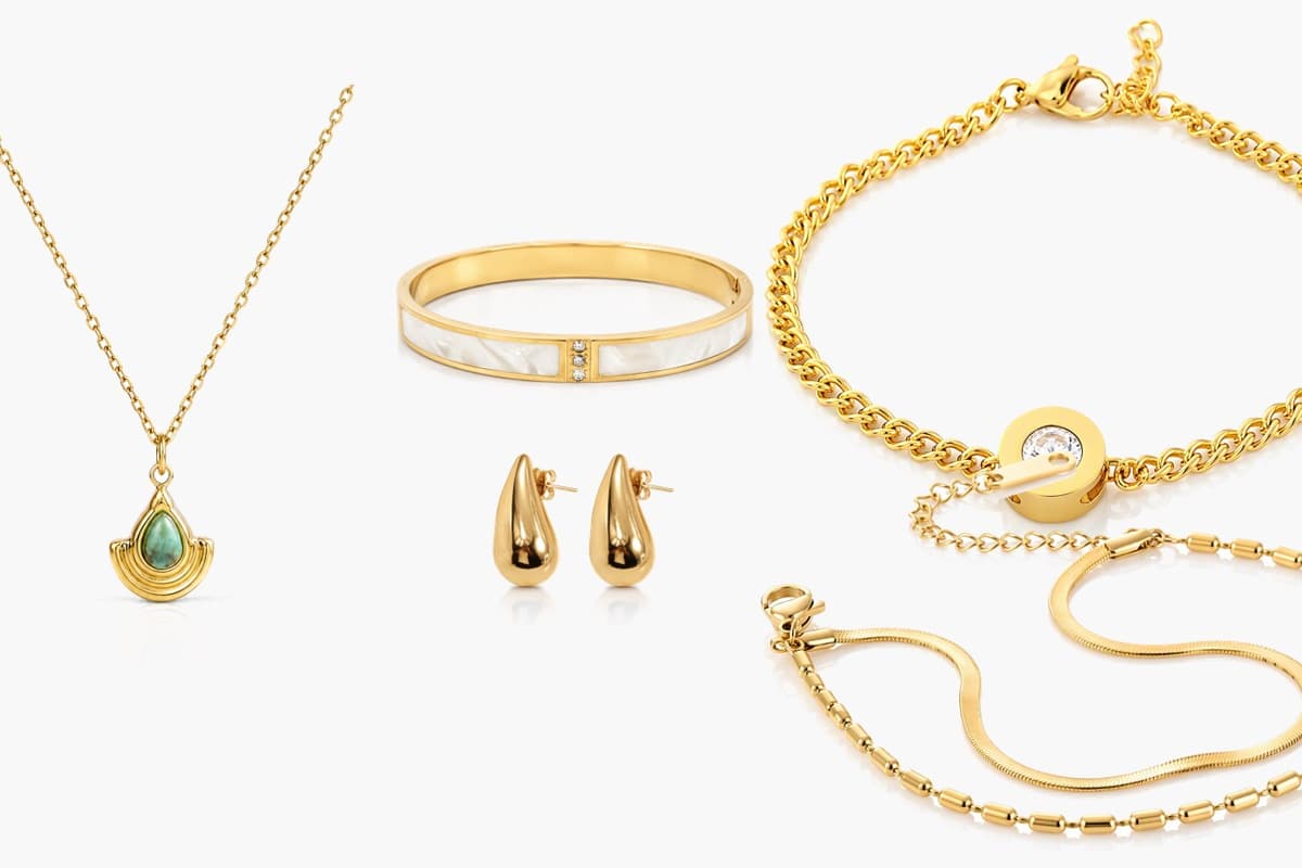 Dainty Fan Pendant Necklace