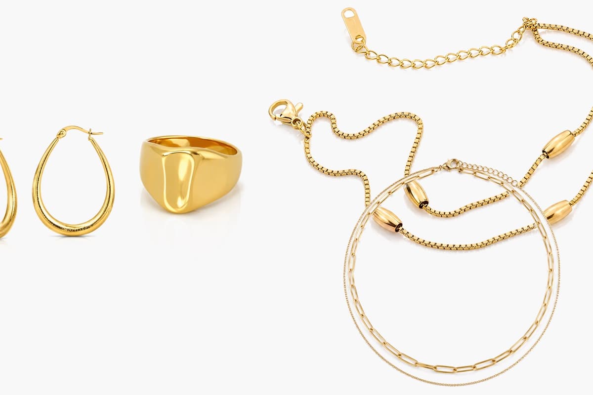 Textured Teardrop Hoop Earrings