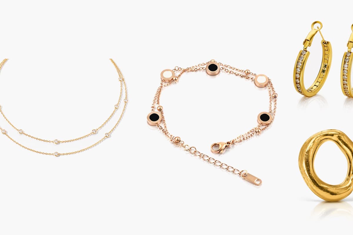 Elegant Paved Hoop Earrings