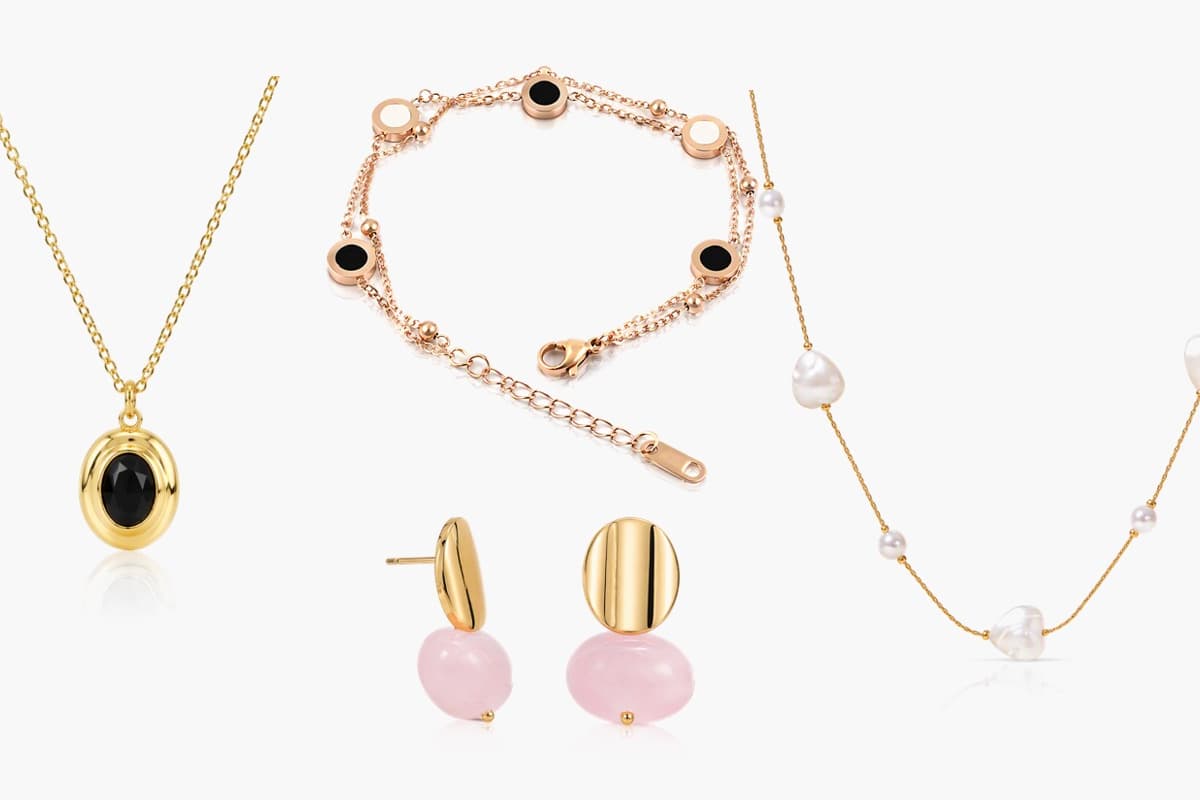 Oval Drop Earrings