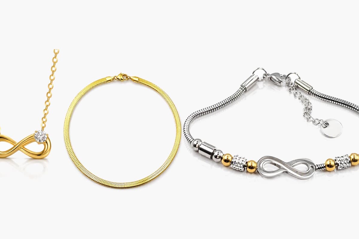 Dainty Infinity Pendant Necklace