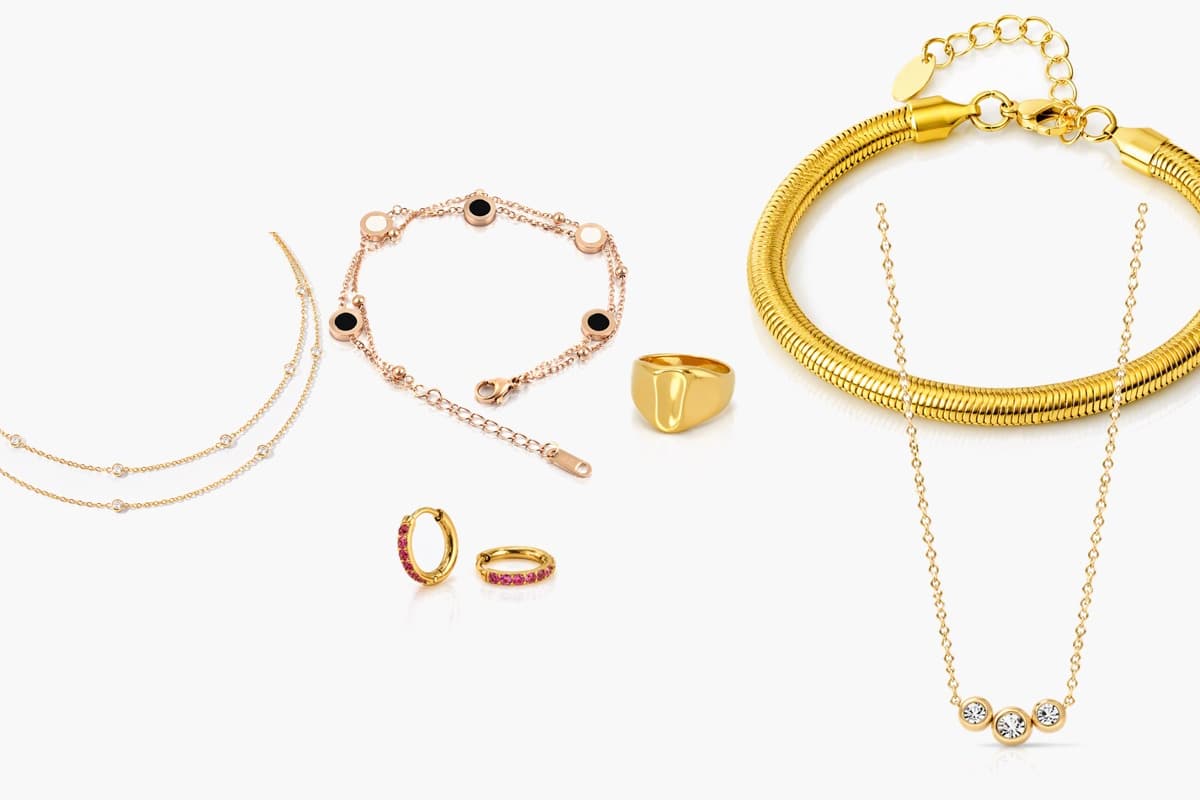 Dainty Double Layer Chain Necklace