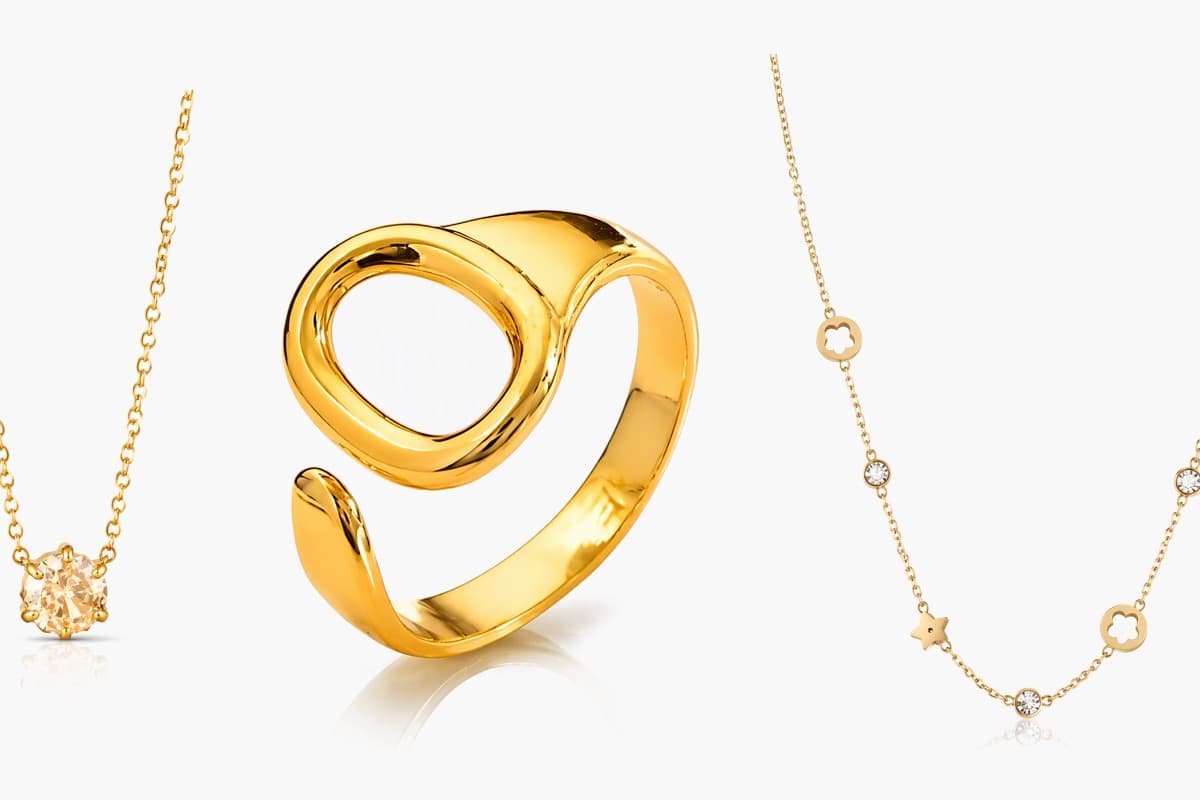 Dainty Single Stone Pendant Necklace