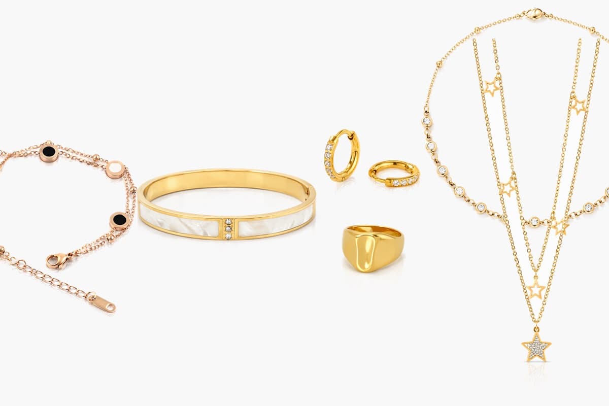 Dainty Paved Open Hoop Earrings
