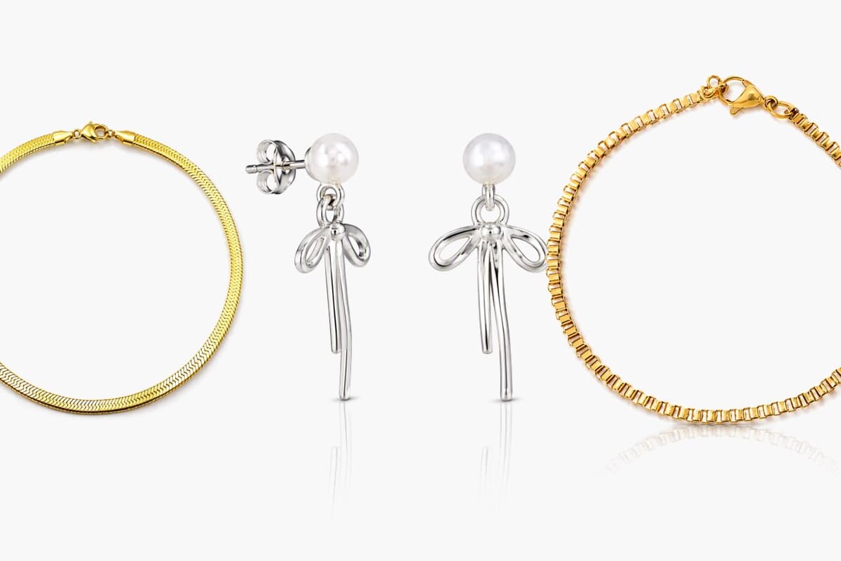 Dainty Bow Knot Drop Earrings