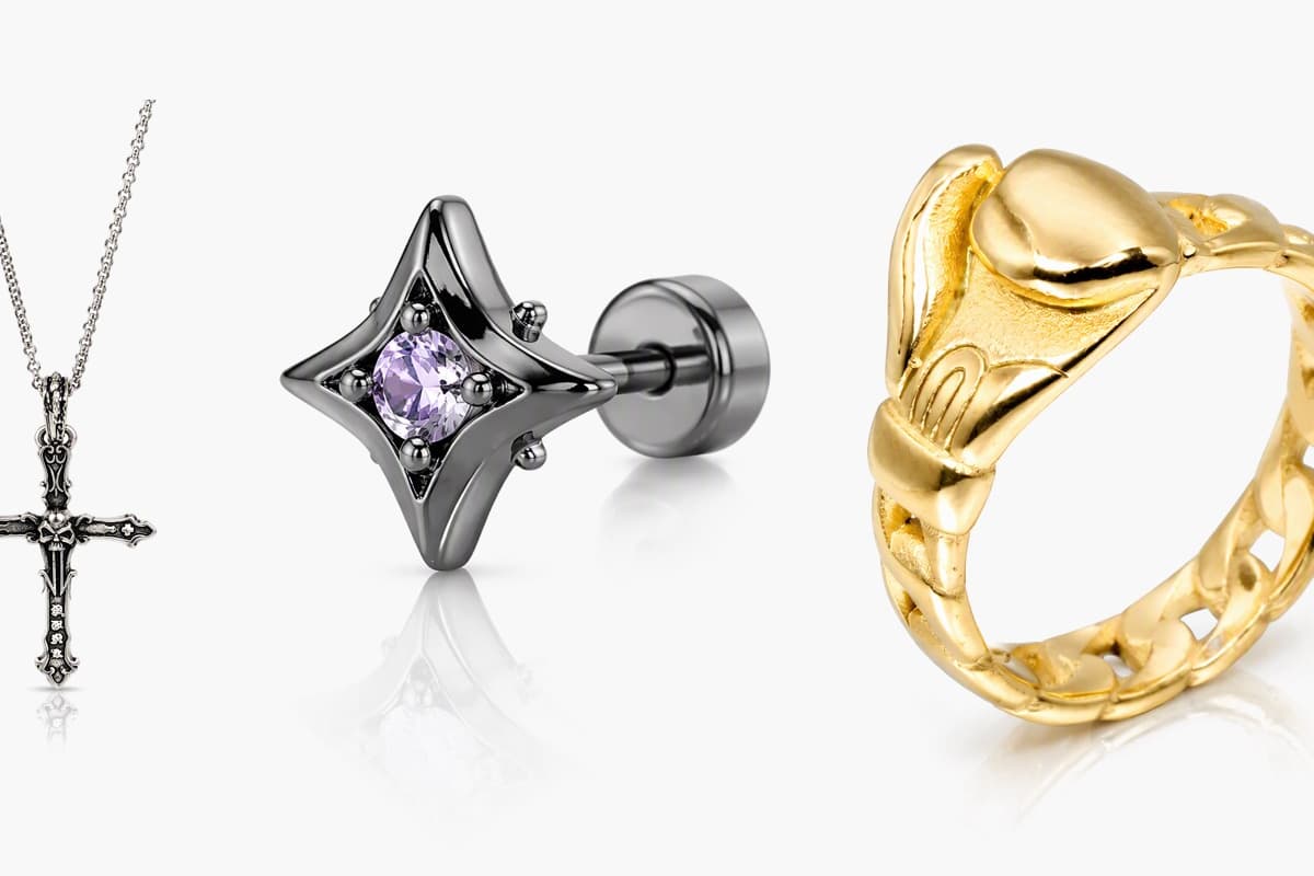 Trendy Star Stud Earrings