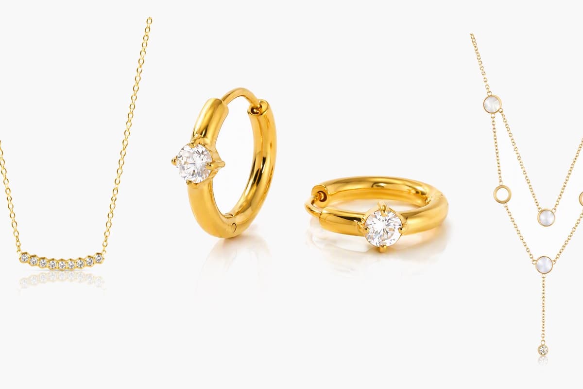 Dainty Leaf Branch Huggie Earrings