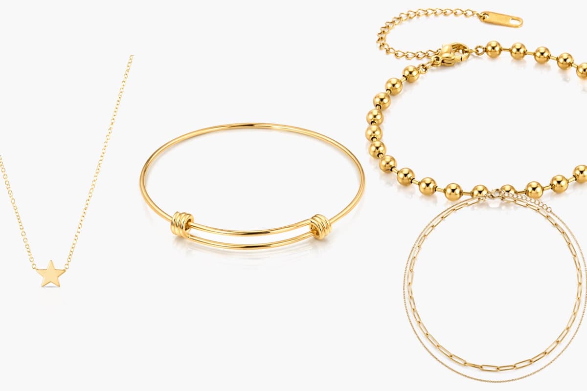 Trendy Double Layer Chain Necklace
