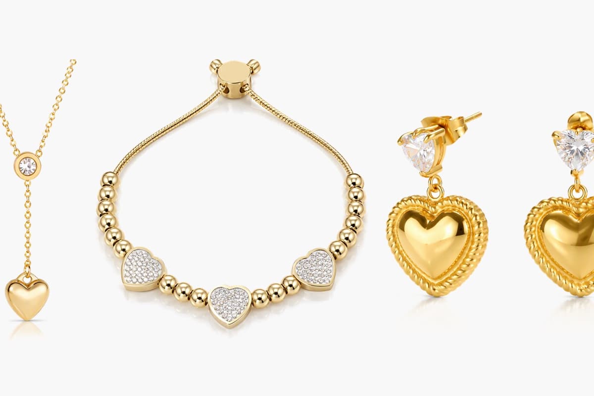 Cute Heart Drop Earrings
