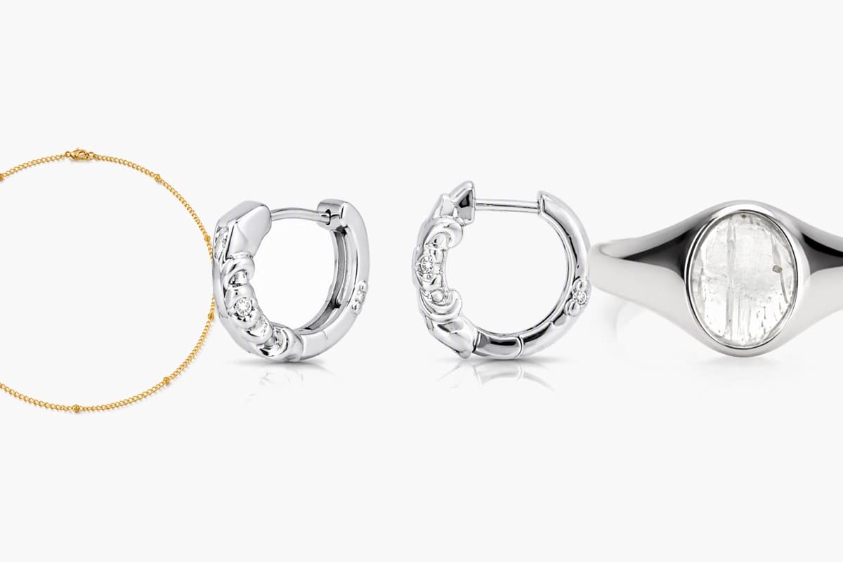 Trendy Bamboo Hoop Earrings
