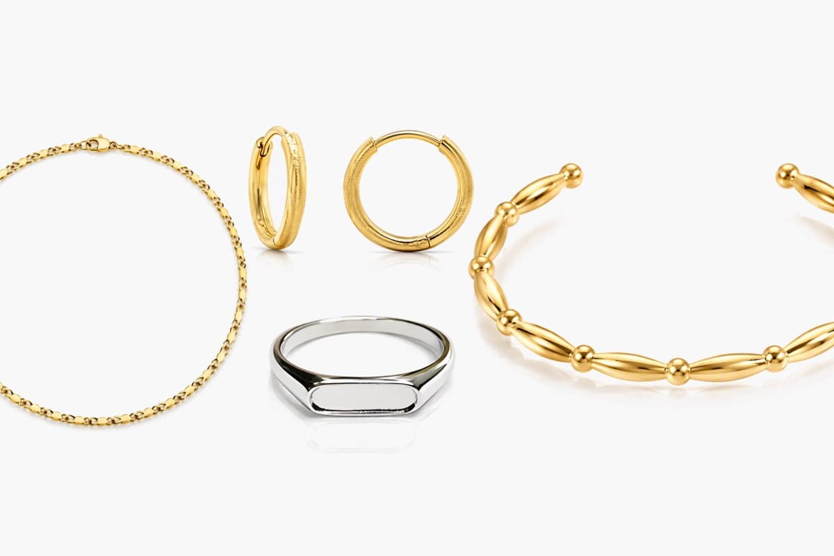 Textured Hoop Earrings
