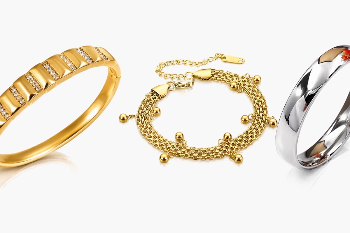 Trendy Multi-Layer Chain Bead Bracelet