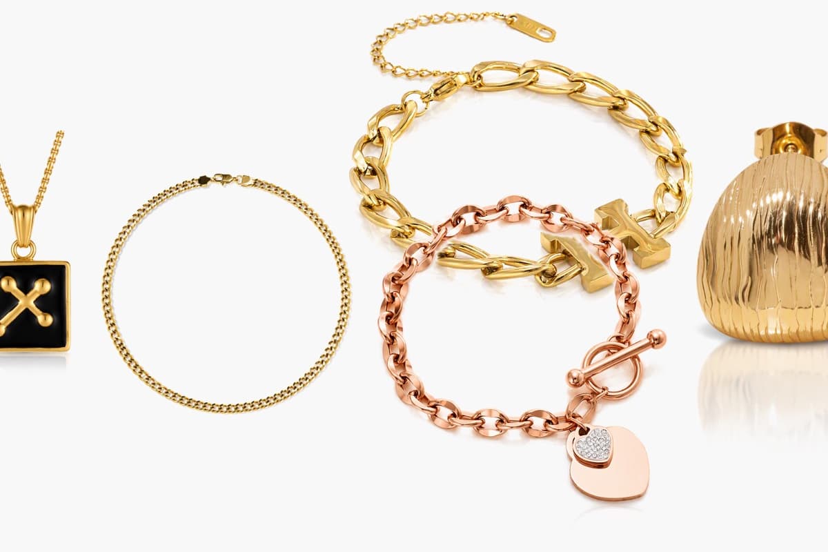 Chunky Cross Link Bracelet
