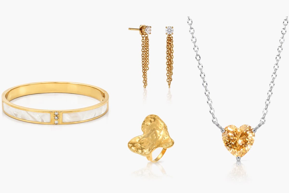 Dainty Chain Drop Earrings