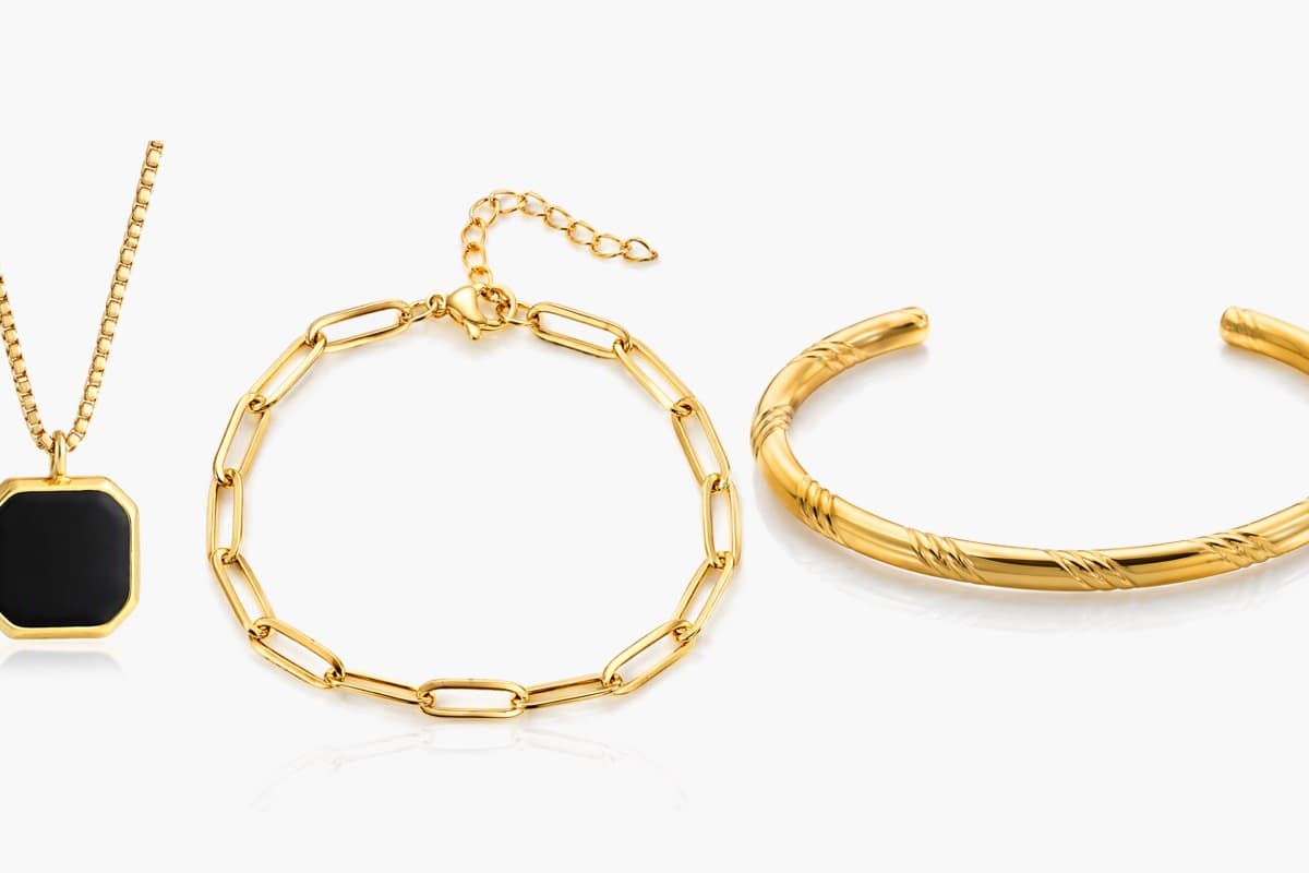Minimalist Octagonal Pendant Necklace