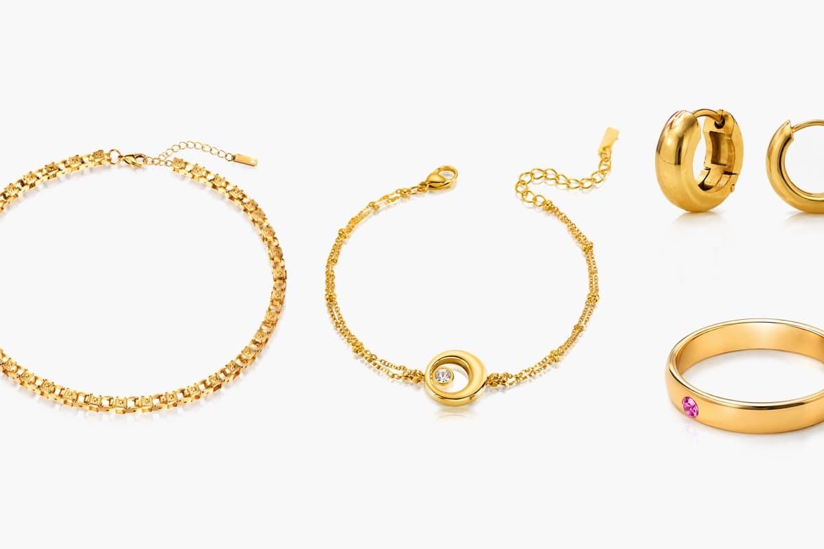 Square Link Chain Bracelet