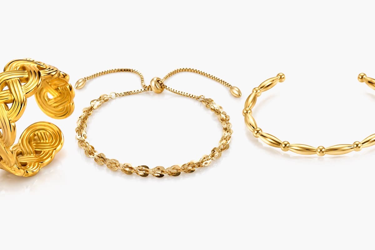 Twisted Link Adjustable Bracelet