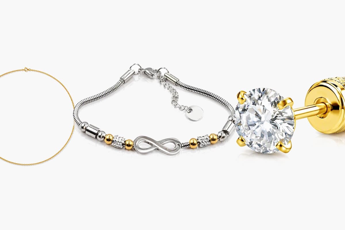 Infinity Snake Chain Bracelet