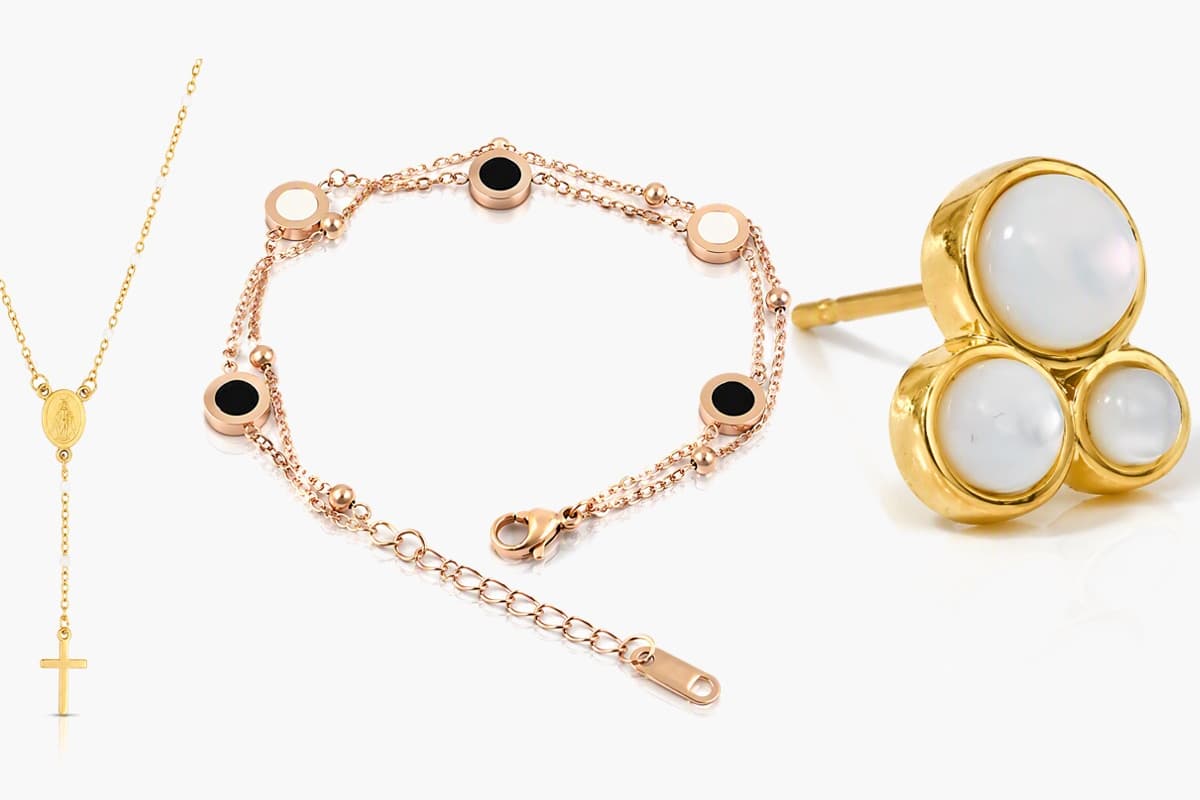 Dainty Cross Disc Y-Necklace